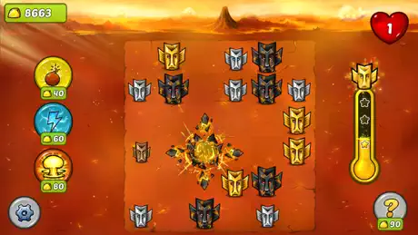 Tiny Totem Tap- Aztec, Mayan gold chain reaction puzzle game hd