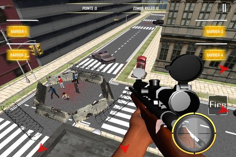 Sniper Assassin- Elite Frontline D Day Shooting Combat Zombie Game Pro screenshot 3