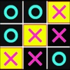 Tic Tac Toe Neon Bright