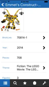 Unofficial Minifigure Catalog screenshot #6 for iPhone