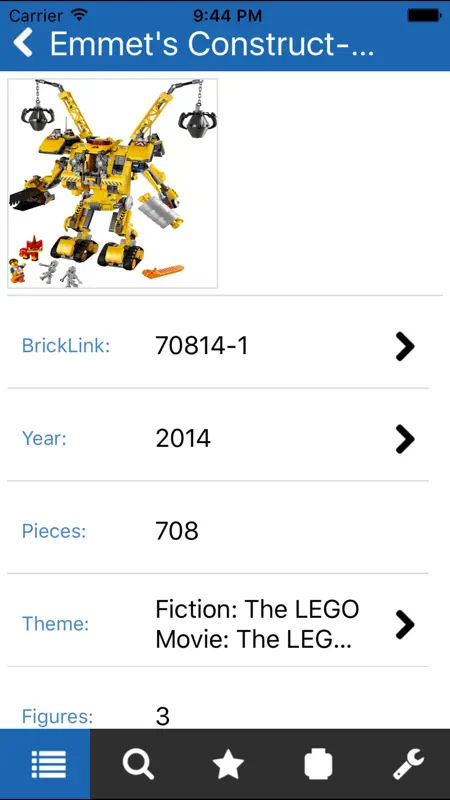 Unofficial Minifigure Catalog screenshot 5 of 5