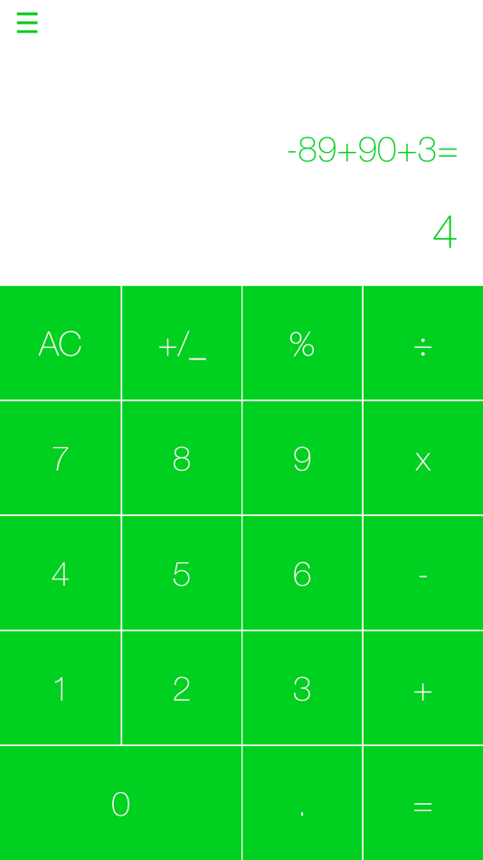#2. Calculator :) (iOS) By: Vyasa