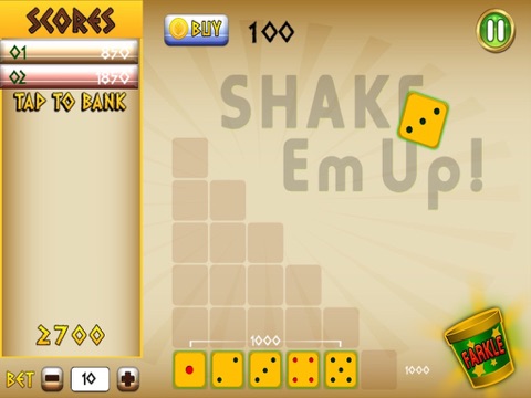 Screenshot #5 pour La Farkle d'Athéna - gratuit Casino Dice Game