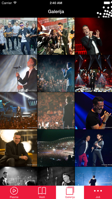 Screenshot 4 of mts Željko Joksimović App