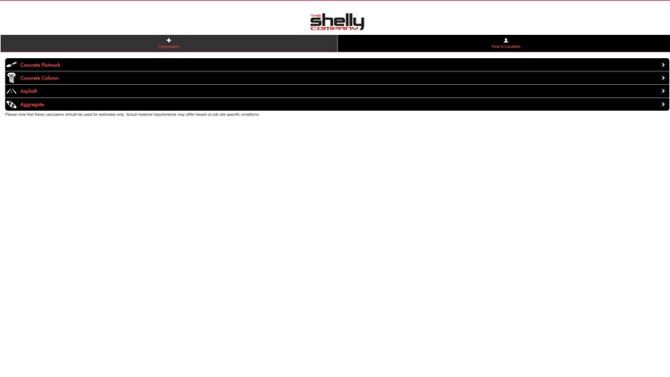 The Shelly Company Calculator