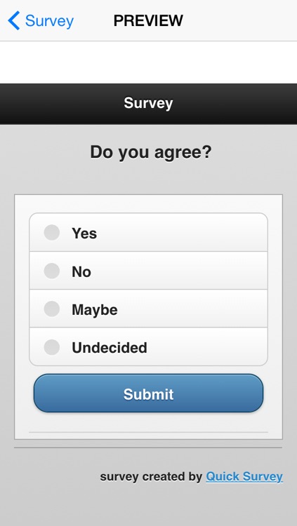 Quick Survey screenshot-3