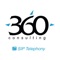 Connect to 360 Consulting over your mobile 3G or 4G network or from any WiFi zone and make low cost calls over the internet from your iPhone or iPad