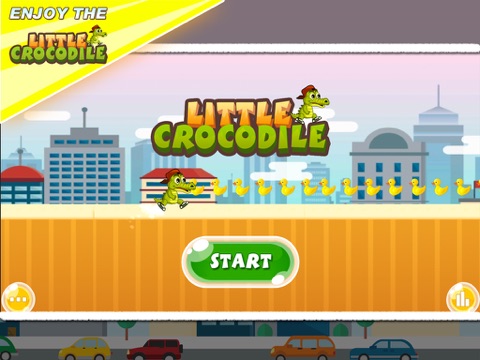 Screenshot #4 pour Little Happy Crocodile Run