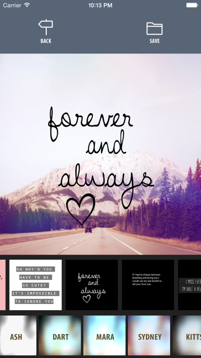 Feels Lite - Make the perfect picture to show how you feel iPhone screenshot 5 - Photo & Video app