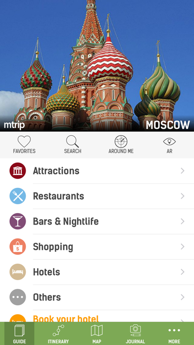Moscow guide - mTrip Screenshot 1