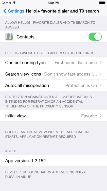 Hello!+ favorite dialer and T9 search screenshot-4