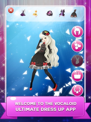 Dress-up " DIVA Vocaloid " The Hatsune miku and rika and Rin salon and make up anime gamesのおすすめ画像4