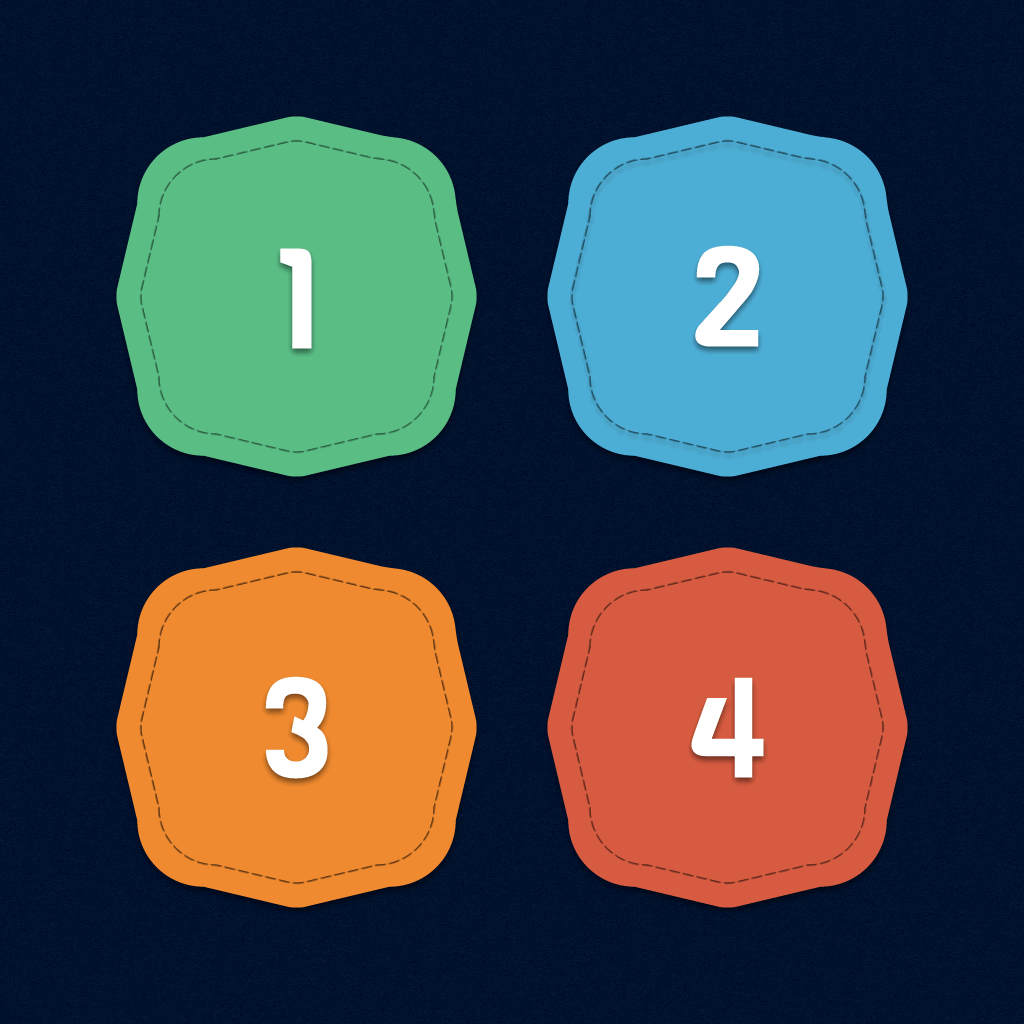 Super Connect - Brain Challenge with Numbers and Colors App Icon