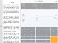 Bell Curves - graphing calculator for the normal distribution function ipad bilder 1