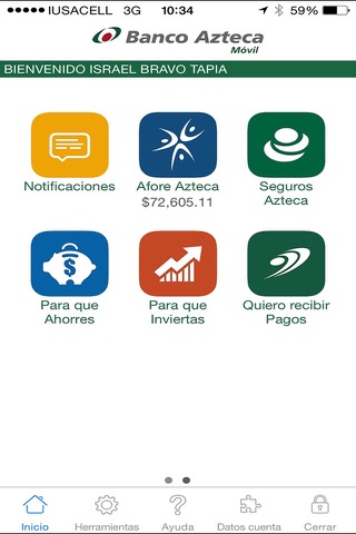 Banco Azteca Móvil screenshot 2