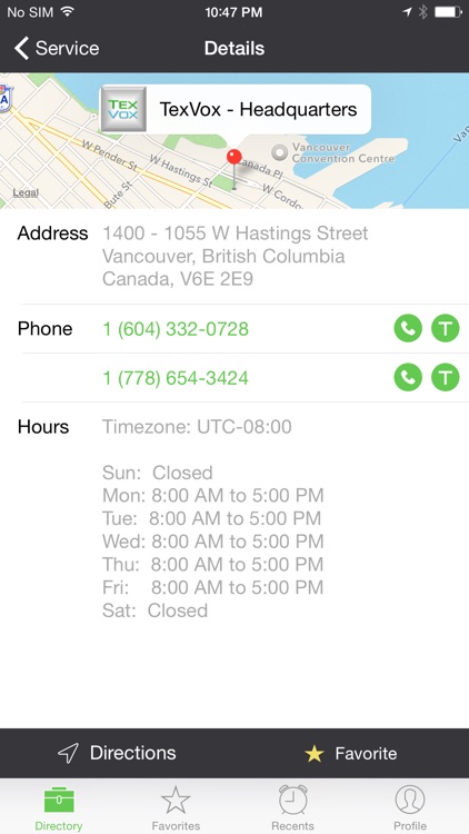 TexVox – Visual Interactive Voice Response (IVR)