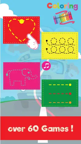 Game screenshot School bus kids games for Trace Shapes and Writing to fun book apk