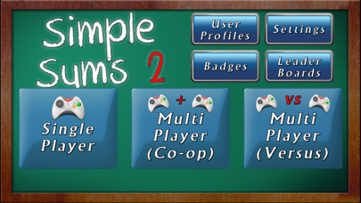 Simple Sums 2 - Free Multiplayer Maths Gameのおすすめ画像1