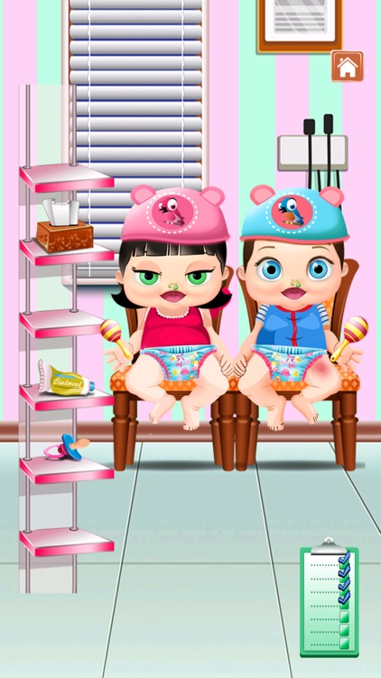 New Born Twins and Baby Care Kids Free Games screenshot-4