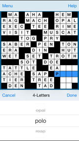 Crossword Fill-In Puzzle - Daily FLN screenshot