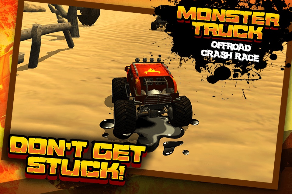 Monster Truck 3D ATV OffRoad Driving Crash Racing Sim Game screenshot 4