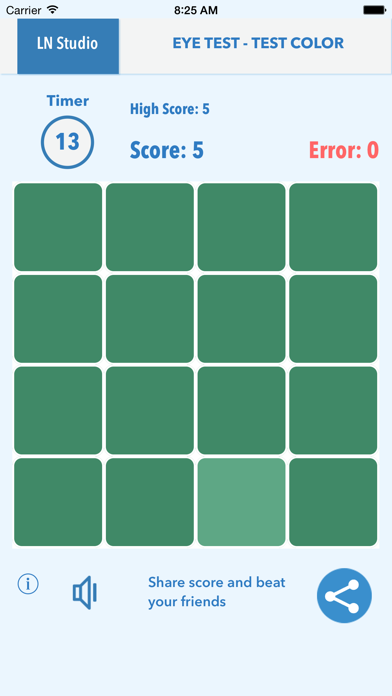 Screenshot #2 pour Eye Test - Test Color Vision