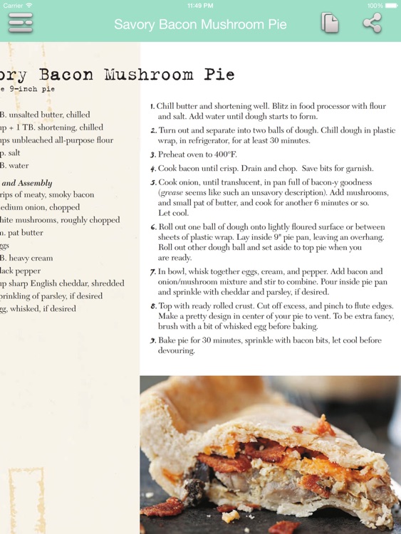 Quick & Easy Family Cookbook for iPad screenshot-3