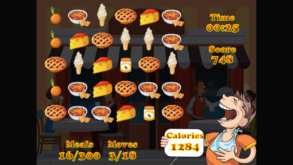 New Food Crush Free - Calorie Counter Jewels Game - 1.0 - (iOS)