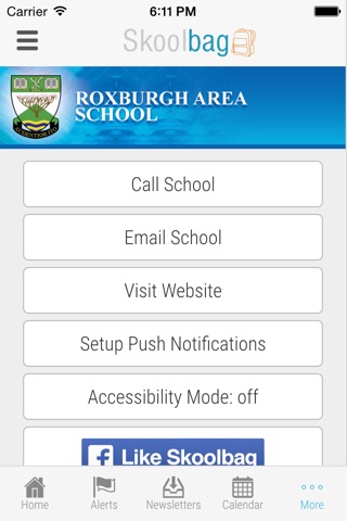 Roxburgh Area School - Skoolbag screenshot 4