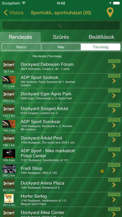 Screenshot #2 pour Fradi Kedvezménykártya App