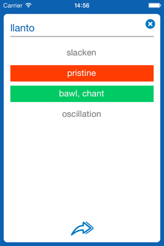 Spanish <> English Dictionary + Vocabulary trainer screenshot 4