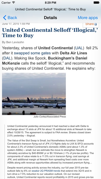 Major Airlines Industry News
