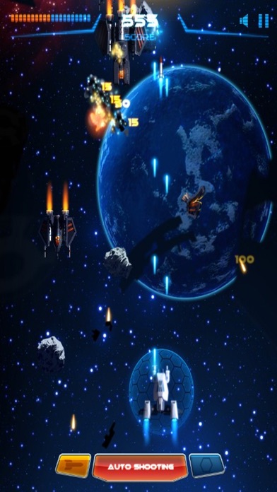 Space Shooter Galaxy Game - Fight aliens, win battles and conquer the Galaxy on your spaceship. Free! app screenshot