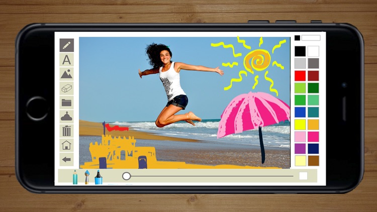 Write and draw in photos - Premium