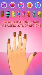 Hollywood Nail Salon-Nail Art Manicure for Girls screenshot #5 for iPhone