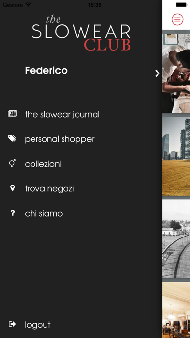 Screenshot #1 pour Slowear App