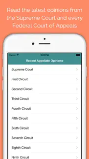 federal rules & opinions - court caddy iphone screenshot 3