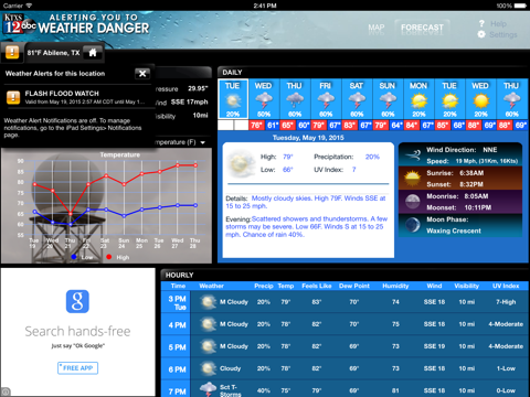 KTXS Wx HD screenshot 2