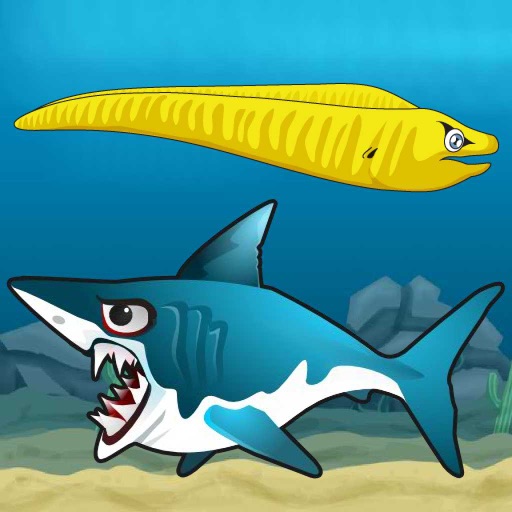 Moray Eel Shark Attack Icon