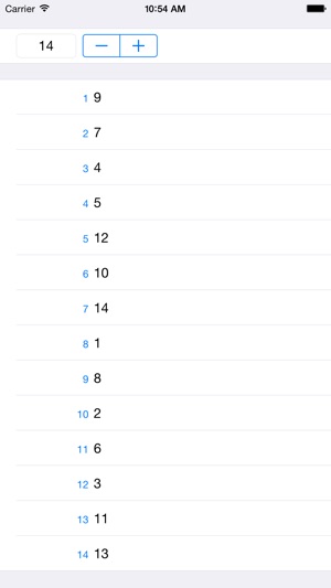 Random Number Order(圖1)-速報App