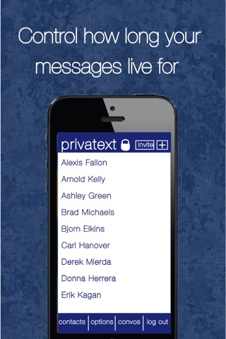 Privatext - Private Text App screenshot 2