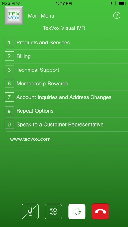 TexVox – Visual Interactive Voice Response (IVR) screenshot-4