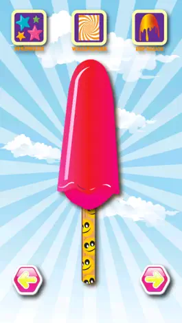 Game screenshot Ice Candy Maker - design and make Ice Popsicle Candy for kids apk