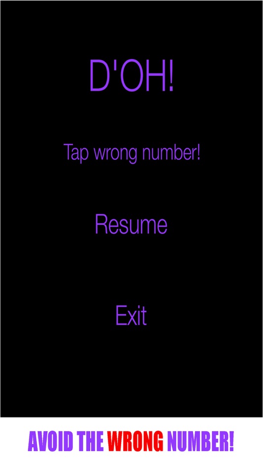 #3. Don't Touch The Wrong Numbers - Quick Agility & Reactions Race Against Time And Clock Test (iOS) Podle: Romit Dodhia