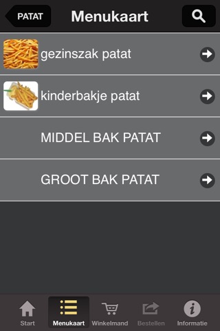 Snackbar Prins Oldenzaal screenshot 3