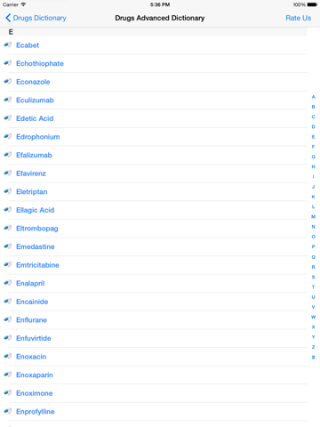 Screenshot #5 pour Drugs Dictionary Offline