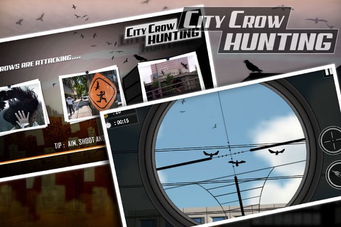 City Crow Hunting : Forest Bird Sniper Shooting Game Free screenshot 2