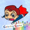 SuperHero Chibi Coloring Book For Kids