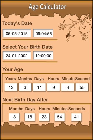 Age Calculator screenshot 3