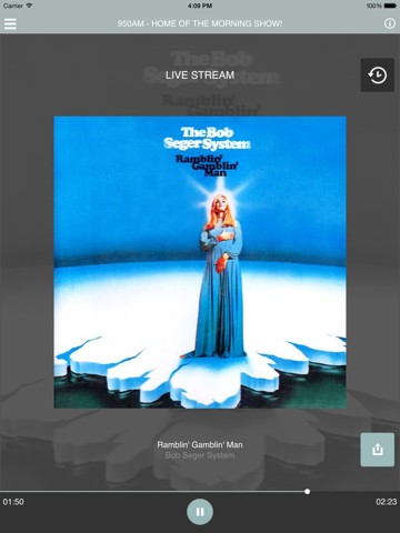 KXJK 950AM 106.5FM iPad screenshot 1 - Entertainment app